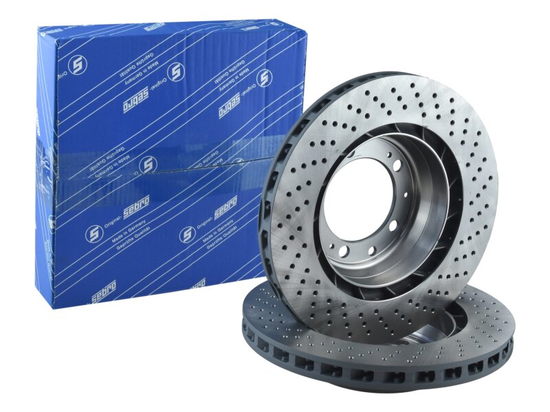 2x brake discs for PORSCHE 993 Carrera RS turbo 3.6 REAR