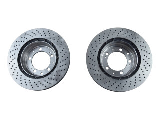 2x brake discs for PORSCHE 993 Carrera RS turbo 3.6 REAR