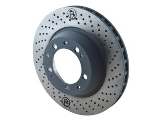 2x brake discs for PORSCHE 993 Carrera RS turbo 3.6 REAR