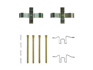 Perno di fissaggio + piastra elastica per pastiglie freno per PORSCHE 924 turbo 924S 944 -89 ANTERIORE