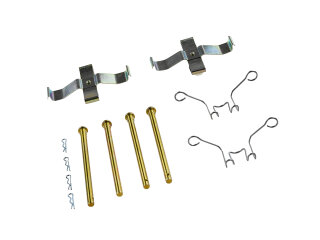 Perno di fissaggio + piastra elastica per pastiglie freno per PORSCHE 924 turbo 924S 944 -89 ANTERIORE