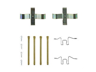 Retaining pin + spring plate brake pad for PORSCHE 924 turbo 924S 944 -89 FRONT