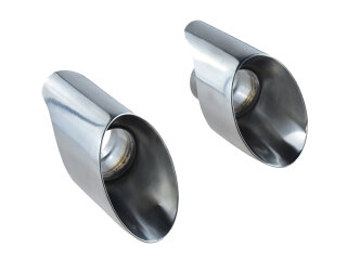2x Exhaust Tailpipes for PORSCHE 993 Carrera Exhaust...