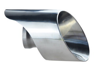 2x Exhaust Tailpipes for PORSCHE 993 Carrera Exhaust Trims End Pieces