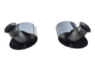 2 embouts d&eacute;chappement pour Porsche 996 Carrera 3.6