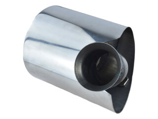 2x Exhaust Tailpipes for PORSCHE 996 Carrera 3.6 Exhaust Trims End Pieces