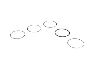 1x juego de aros de pist&oacute;n para PORSCHE 997 3.8 Carrera S hasta -08