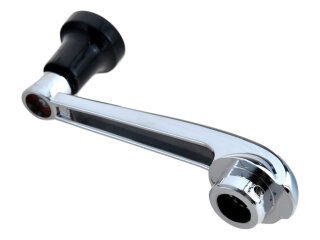 1x Raamhendel voor PORSCHE 356 A/B/C Raammechanismehendel Chroom
