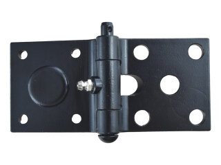 1x cerniera per porta per PORSCHE 356 B/C IN ALTO SINISTRA / IN BASSO A DESTRA