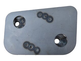 Deurslot van plaatstaal voor PORSCHE 911 F/G 930 slotstijl B-stijl deur LINKS