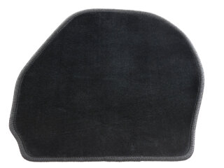 Juego de 4 alfombrillas para PORSCHE 964 993, color negro