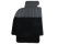 Juego de 4 alfombrillas para PORSCHE 964 993 de terciopelo con protector de talón, color negro