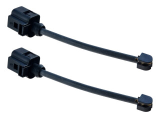 2x contato de aviso para PORSCHE Cayenne 958 Panamera 970 140mm REAR BOSCH