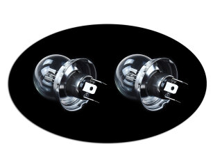 2x Lampadine per fari anteriori PORSCHE 356 911 2.0 914...