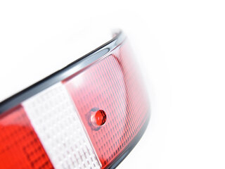 Lentes de luces traseras para PORSCHE 911 F/G 69-89 US, aro negro, izquierda y derecha