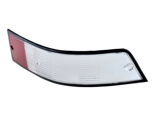 R&uuml;cklichtgl&auml;ser f&uuml;r PORSCHE 911 F/G 69-89 WEI&szlig;-ROT SCHWARZER RAND L+R