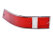 Achterlichtlens voor PORSCHE 911 F/G 69-89 VS ROOD CHROOM RAND LINKS