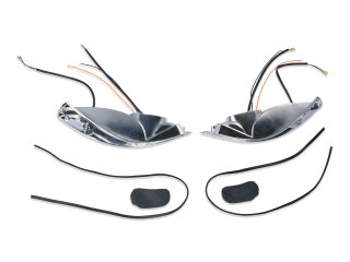 Carcasa de intermitentes para PORSCHE 911 F 69-73. Intermitentes delanteros izquierdo y derecho. PL&Aacute;STICO.