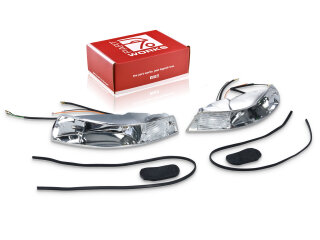 Turn signal housing for PORSCHE 911 F 69-73 Front Turn Signals L+R PLASTIC