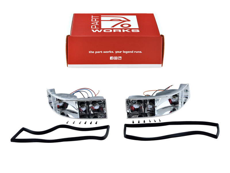 Taillight housings for PORSCHE 911 F/G SC 930 69-89 L+R...