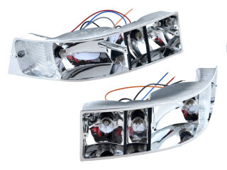 Taillight housings for PORSCHE 911 F/G SC 930 69-89 L+R with gaskets