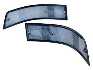 Achterlichtlenzen voor PORSCHE 911 F/G 69-89 GETINT ZWART L+R
