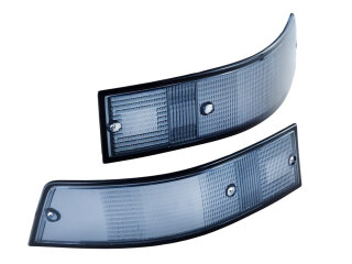 Lenti per fanali posteriori per PORSCHE 911 F/G 69-89 NERE TINTE S+D