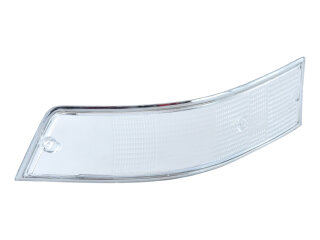 Taillight lenses for PORSCHE 911 F/G 69-89 WHITE CLEAR CHROME RIM L+R