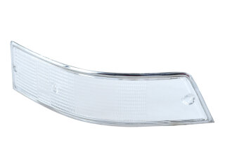 R&uuml;cklichtgl&auml;ser f&uuml;r PORSCHE 911 F/G 69-89 WEI&szlig; KLAR CHROM-RAND L+R