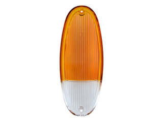 Lente de intermitente para PORSCHE 914, intermitente delantero blanco-naranja (izq.-der.)