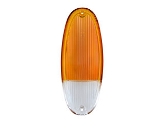 2x Knipperlichtlenzen voor PORSCHE 914 Voorknipperlichten Wit-Oranje Links en Rechts