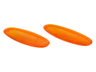 2 lenti per indicatori di direzione anteriori PORSCHE 914 ARANCIONE S=D