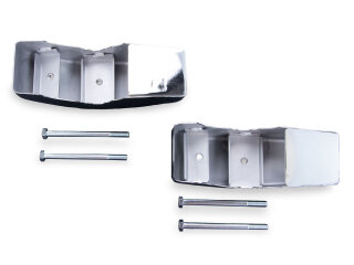 2x clacson per paraurti PORSCHE 911 F 912 ANTERIORE S+D