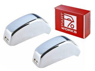 2 bocinas de parachoques para PORSCHE 911 F 912 Parachoques trasero Izquierdo + Derecho