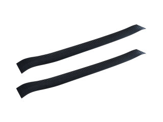 Rubber Door Sill Protector for PORSCHE 356 Door Kick Plates L+R