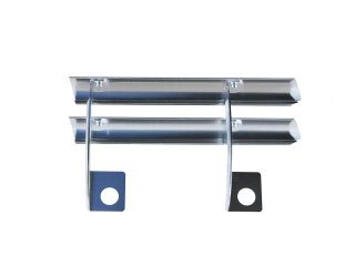 Griglie per clacson per PORSCHE 356 B/C Griglie per clacson CROMATE ANTERIORI SINISTRO+DX