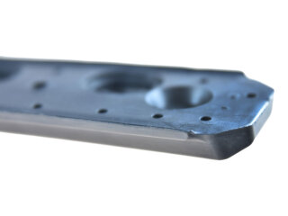 2x Molduras protectoras de parachoques para PORSCHE 911 G 3.2 desde 83 - TRASERAS Izquierda + Derecha