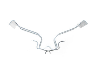 Veerplaat remblok voor PORSCHE 997 turbo -09 ACHTER...