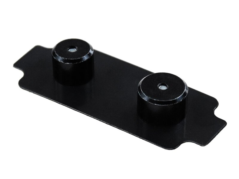 1x Pinza de freno con placa amortiguadora para PORSCHE...