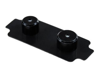 1x Pinza de freno con placa amortiguadora para PORSCHE...