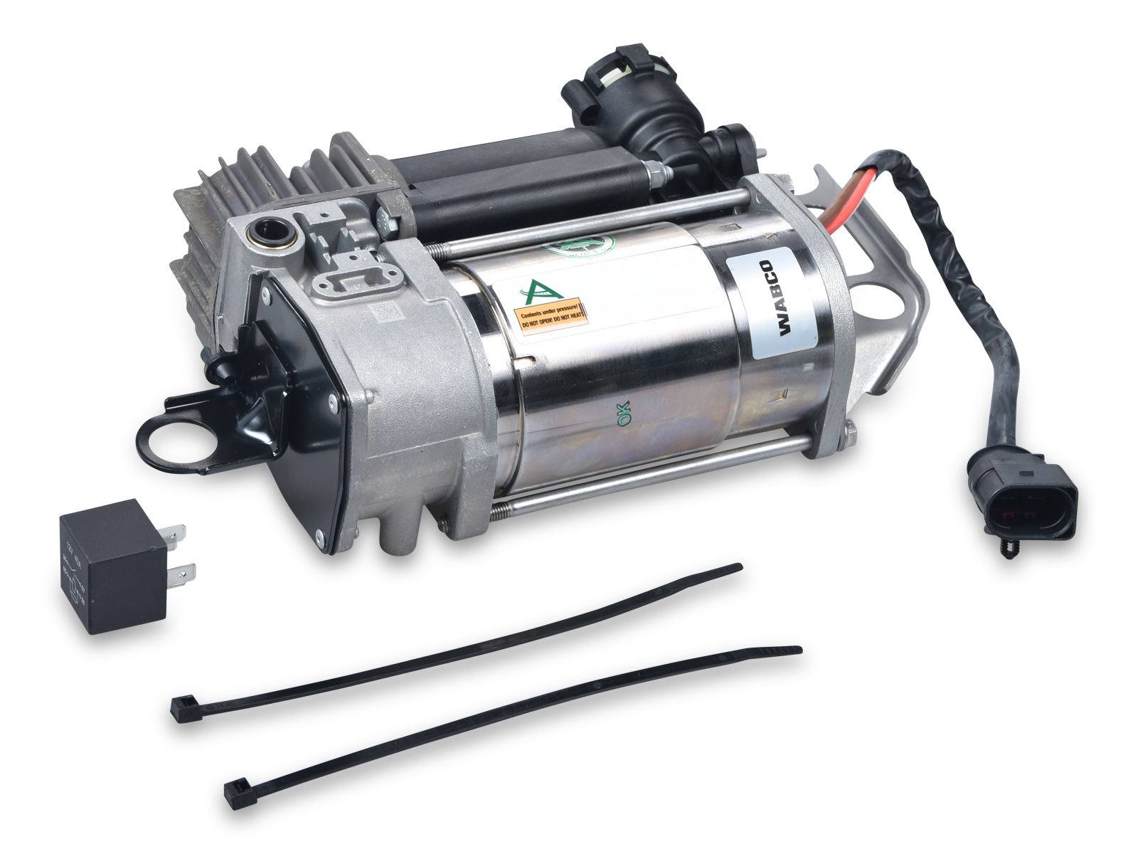 PORSCHE Cayenne Druckluftkompressor erneuern / Luftfederung Kompressor  Pumpe 